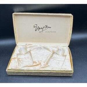 Vintage EVYAN Surprise Gift Set GREAT LADY WHITE SHOULDERS Box Only! T30